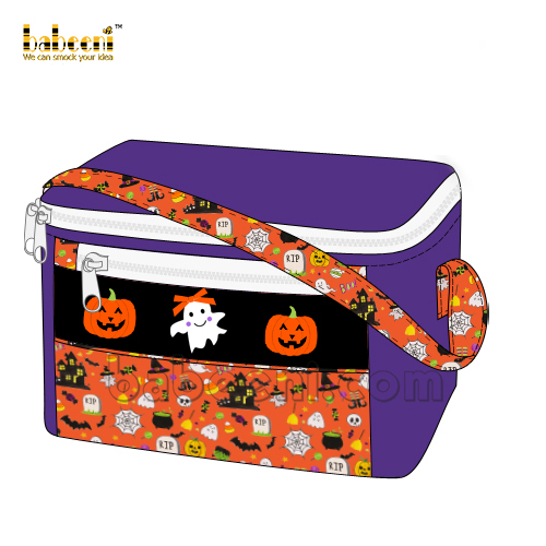 Halloween smocked lunch box - LB 16